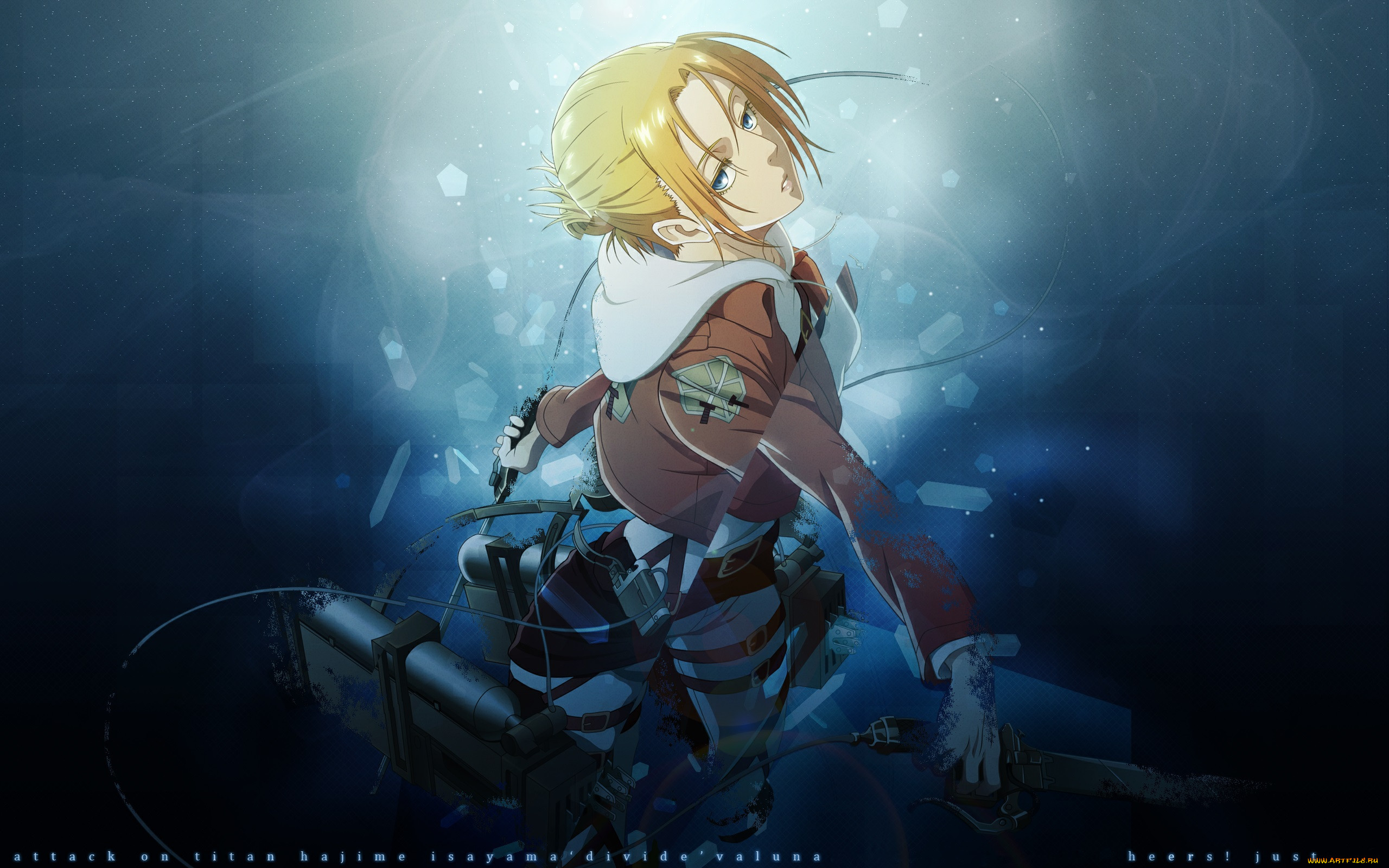 , shingeki no kyojin, leonhardt, annie, , , , 